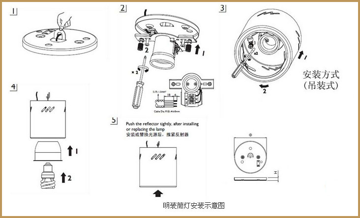華輝照明LED筒燈，COB筒燈光效均勻、柔和，無眩光。
